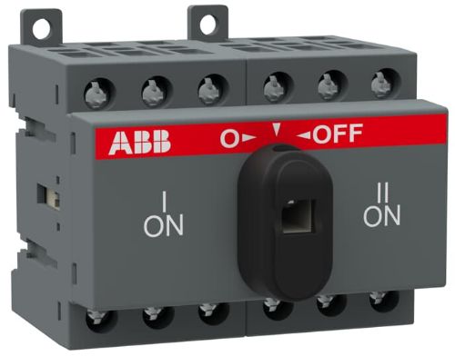 Picture of Ümberlüliti 3P, AC22 500V/25A 690V/25A, AC23 500V/20A 690V/11A, ABB