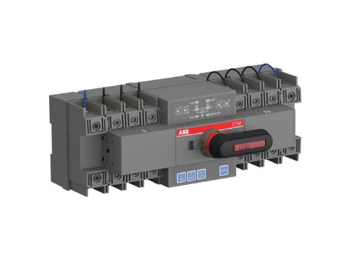 Picture of Ümberlüliti 4P, AC22/AC23 400V,125/90A, automaatse mootorajamiga, toide 230VAC/DC, ABB