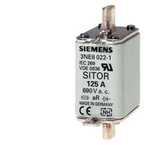 Picture of Sular NH00, 50A, gR, 690VAC/440VDC, indikaatoriga, Siemens