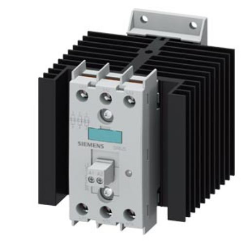 Picture of Pooljuhtkontaktor 3P, 30A/AC51, Uc4-30VDC, Ue48 - 600V, küte, Siemens