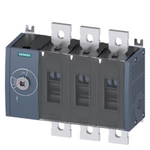 Picture of Switch disconnector 630 A, Size 4, 3-pole Front operating mechanism left Basic unit without, Siemens