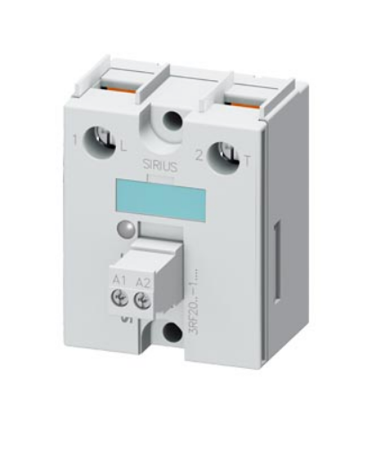 Picture of Pooljuhtrelee 3RF2, 1P, (AC-1) 50A (48-460VAC), sisend 15-24VDC, Siemens