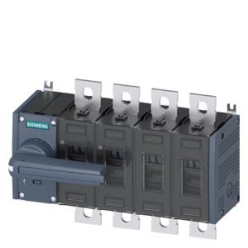 Picture of Switch disconnector 250 A, Size 3, 4-pole Front operating mechanism left Complete unit with, Siemens