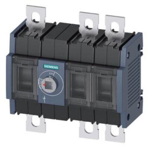 Picture of Switch disconnector 160 A, Size 2, 3-pole Front operating mechanism center Basic unit witho, Siemens