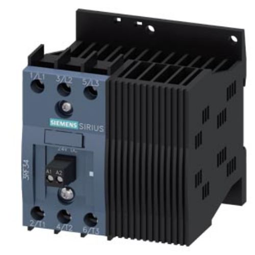 Picture of Pooljuhtkontaktor 3P, 5.5kW/400V, 12A( 40 C ), Uc110-230, Ue48-480V, mootor, 2 faasi kontro, Siemens