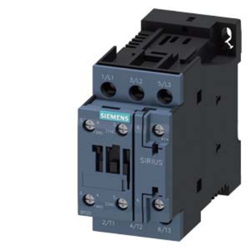 Picture of Kontaktor 3P, 22kW, 230VAC, 1NO+1NC, S2, Siemens