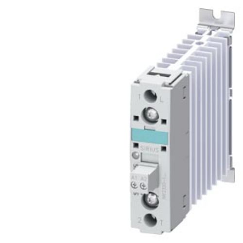 Picture of Pooljuhtkontaktor 1P, 20A AC-51, Uc24VAC/DC, Ue48 - 600V, küte + radiaator, Siemens