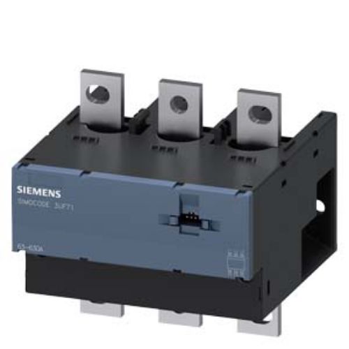 Picture of CURRENT MEASURING MODULE SET CURRENT 63...630A OVERALL WIDTH 145MM BUS BAR CONNECTION, Siemens