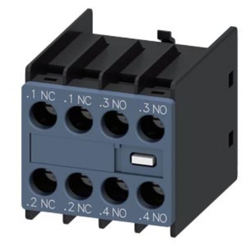 Picture of Abikontaktiplokk 2NO+2NC, peale, S00 S0, seeria 3RT2, 3RH21, 3RH24, Siemens