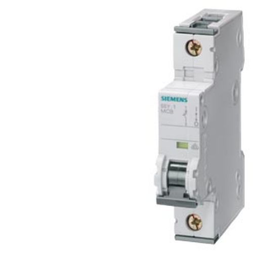 Picture of CIRCUIT BREAKER 230/400V 10KA, 1-POLE, B, 16A, D70MM, Siemens