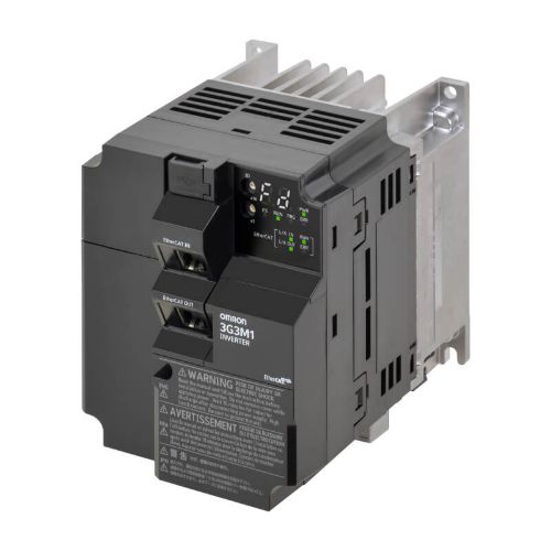 Picture of Sagedusmuundur M1 400V 2.2/3.0kW 5.5/6.9A, EMC-filtrita, EtherCAT, IP20, 130x110x156, Omron