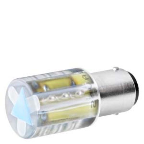 Picture of LED 8WD, KOLLANE, 24VAC/DC, Ba15d, Siemens