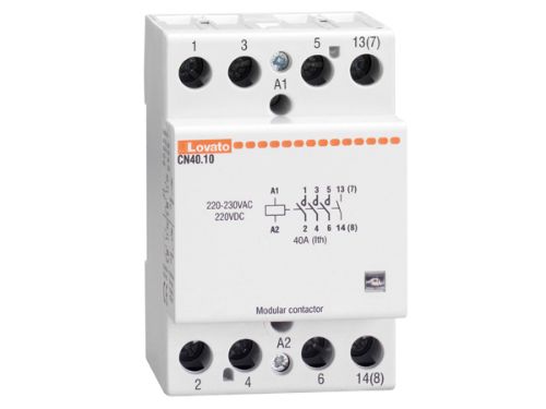 Picture of Moodulkontaktor CN40, 4NO, 40A AC1, 24VAC/DC, 3 moodulit, Lovato