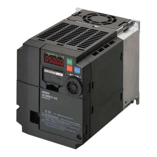 Picture of Sagedusmuundur MX2-EV2 400V 1.5/2.2kW 4.8/5.4A, EMC-filtrita, Modbus, 128x108x174mm, Omron