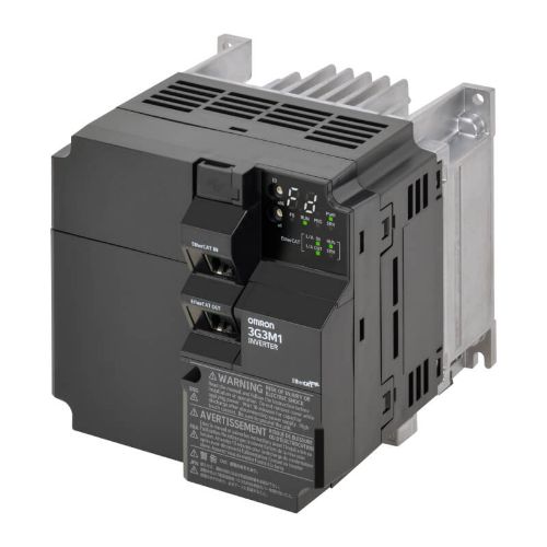 Picture of Sagedusmuundur M1 400V 4.0/5.5kW 8.2/11.1A, EMC-filtrita, EtherCAT, IP20, 130x140x156, Omron