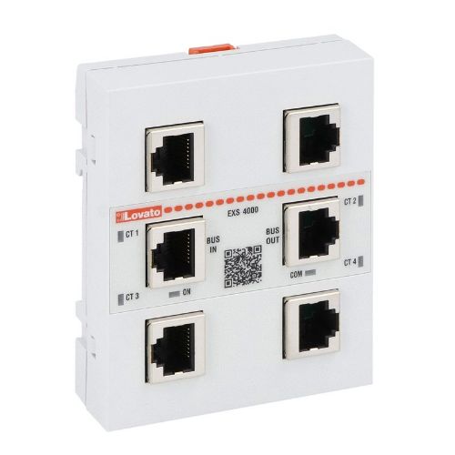 Picture of Easy Branch voolu mõõtmise moodul RJ45 elektroonilistele voolutrafodele, kuni 4 voolutrafot,  Lovato