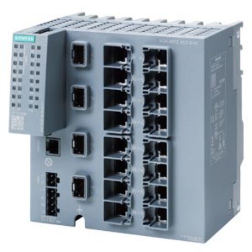 Picture of SCALANCE XC216-4C manageable Layer 2 IE switch; IEC 62443-4-2 certified