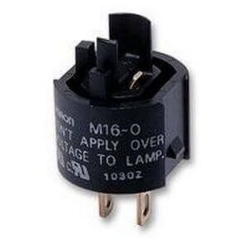 Picture of Solder terminal socket for use with M16 range of indicators, Omron