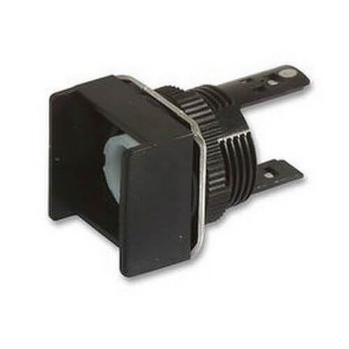 Picture of IP40 case for pushbutton unit, square, momentry or indicator, Omron