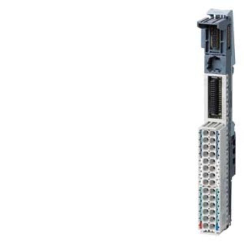 Picture of SIMATIC ET 200SP, BaseUnit BU15-P16+A10+2D, BU type A0, Push-in terminals, with 10 AUX terminals, Ne