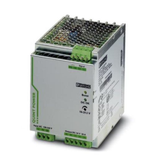 Picture of Toiteplokk QUINT,  24VDC 20A 480W, 100-240VAC/90-350VDC, relee, Phoenix