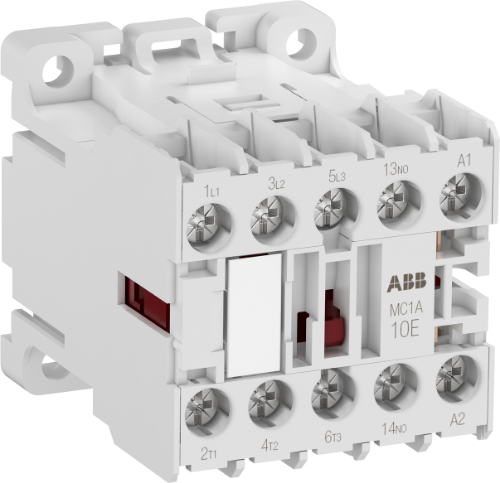 Picture of Minikontaktor 3P, 9A, 4kW AC-3, 1NO, 24VDC, ABB