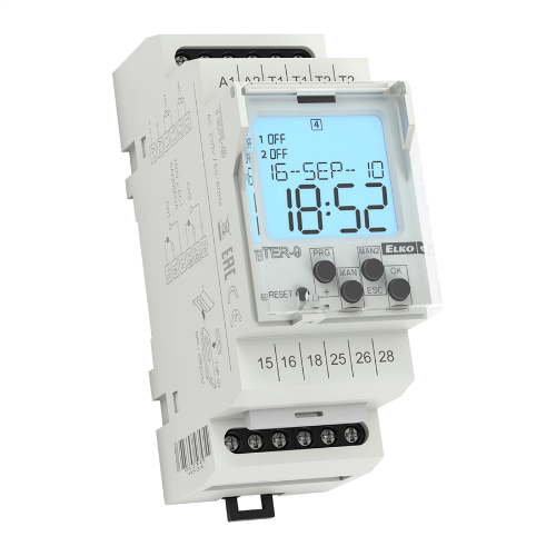 Picture of Digitaalnetermostaat TER-9, -40.. +110 C, 2 sisendit, 2xCO 8A, 24VAC/DC Elko