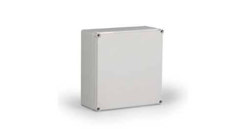 Picture of Polükarbonaatkarp CUBO O 300x300x132mm, IP66/67, halli kaanega, Ensto