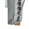 Picture of Narrow Ethernet QoS switch, 8xRJ45 10/100Mbps, -10...60C, 24VAC/DC, IP30, Phoenix Contact