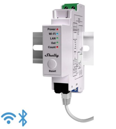 Picture of Wi-Fi 2.4 GHz, LAN, BT, energiamõõtja, Shelly