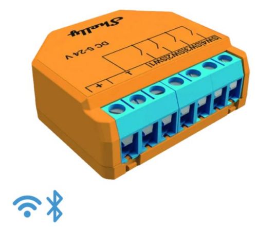 Picture of Wi-Fi 2.4 GHz, BT, 4 sisendit, 5-24VDC Shelly