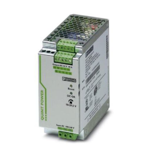 Picture of Toiteplokk QUINT,  24VDC 10A 240W, 100-240VAC/90-350VDC, relee, Phoenix