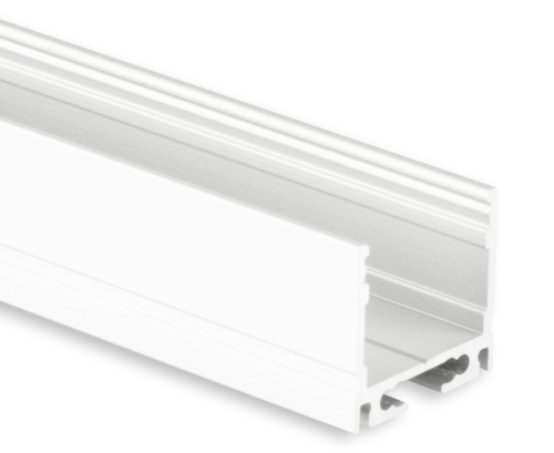 Picture of LED Profiil PN8 19,2x18,1x2000mm Riba max 16mm Alu Galaxy