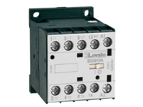 Picture of Minikontaktor BG09, 3P, 9A, 4kW, 1NO, 400VAC, Lovato