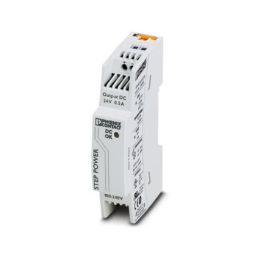 Picture of Toiteplokk (1 moodul) STEP, 24VDC 0.5A 12W, 100-240VAC, Phoenix