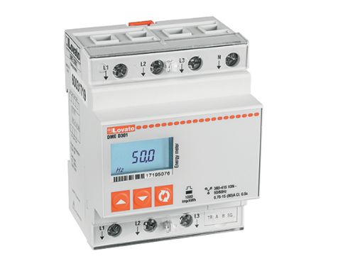 Picture of Moodularvesti 3F 80A taatluseta 2-tariifi, RS485 Modbus RTU, klass 1, laius 4mood, DMED3 LOVATO