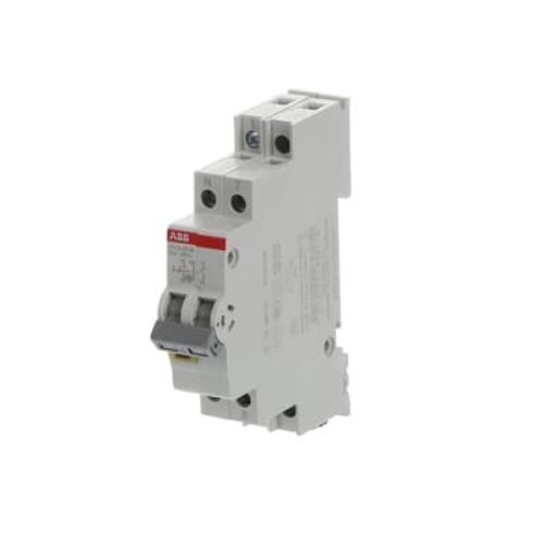 Picture of Lüliti E211X-25-20, 25A 2NO 250VAC kollase signaallambiga LED 230VAC, ABB