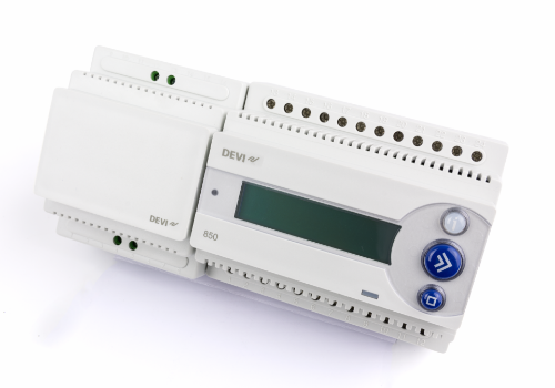 Picture of Termostaat Devireg™ 850, 15A, jää ja lume olemasolu kontroll, DIN-lati kinnitus. Andurita