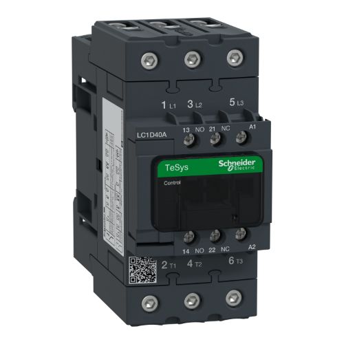 Picture of Kontaktor 3P, 40A, 1NO+1NC, 230VAC, Schneider