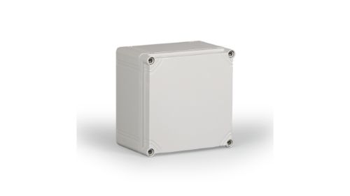 Picture of Polükarbonaatkarp CUBO O 200x200x132mm, IP66/67, halli kaanega, Ensto