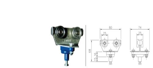 Picture of Cable trolley round C30