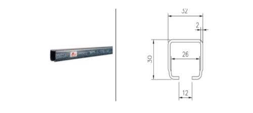 Picture of C profiil 6m C30