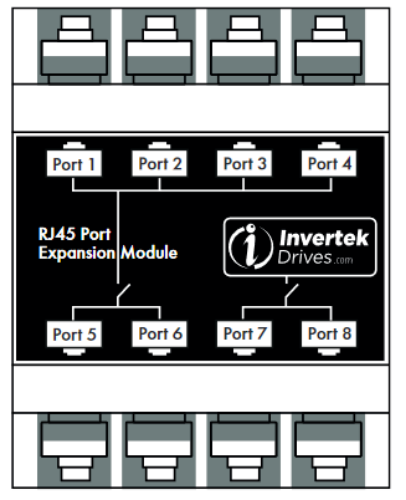 Picture of RS485 8 Way Network Hub RJ45, Invertek