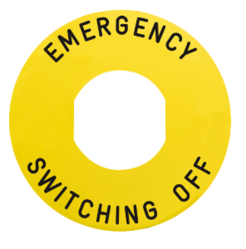 Picture of KOLLANE Ohulüliti, ketas ø60mm Emergency-Stop, Schneider