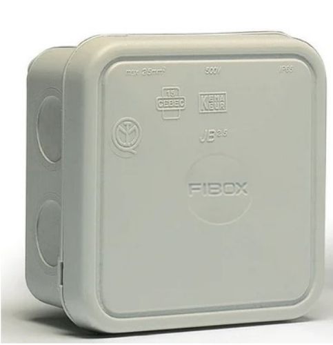 Picture of Harukarp JB2.5G, hall, 90x90x49mm IP65 p.pealne, FIBOX