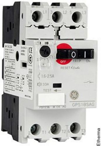 Picture of Mootorikaitselüliti 1.6-2.5A, 100kA, Surion, GE 