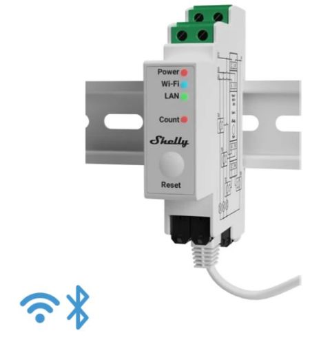 Picture of Wi-Fi energiamõõtja 3x120A, Wi-Fi, LAN, BT, Shelly