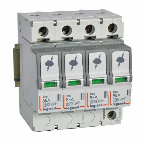 Picture of Liigpingepiirik SPD, 4P, T1+T2, 8kA, Legrand