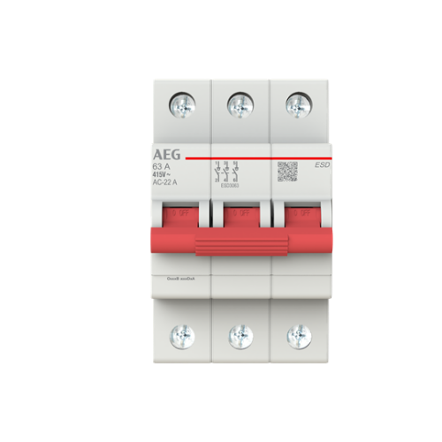 Picture of Pealüliti ESD, 3P, 63A, AEG