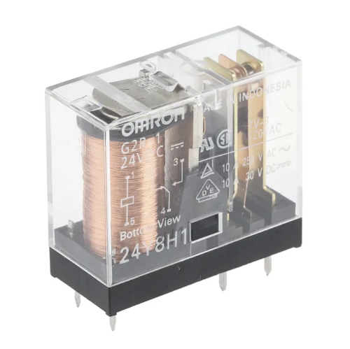 Picture of Minirelee G2R-1, 1CO, 10A, 24VDC, 5-pin, trükkplaadile, Omron